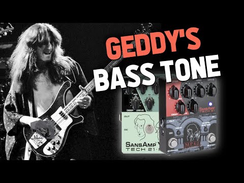 Bass TONE Secrets REVEALED | Tech 21 SansAmp Geddy Lee MP40 Limited Edition