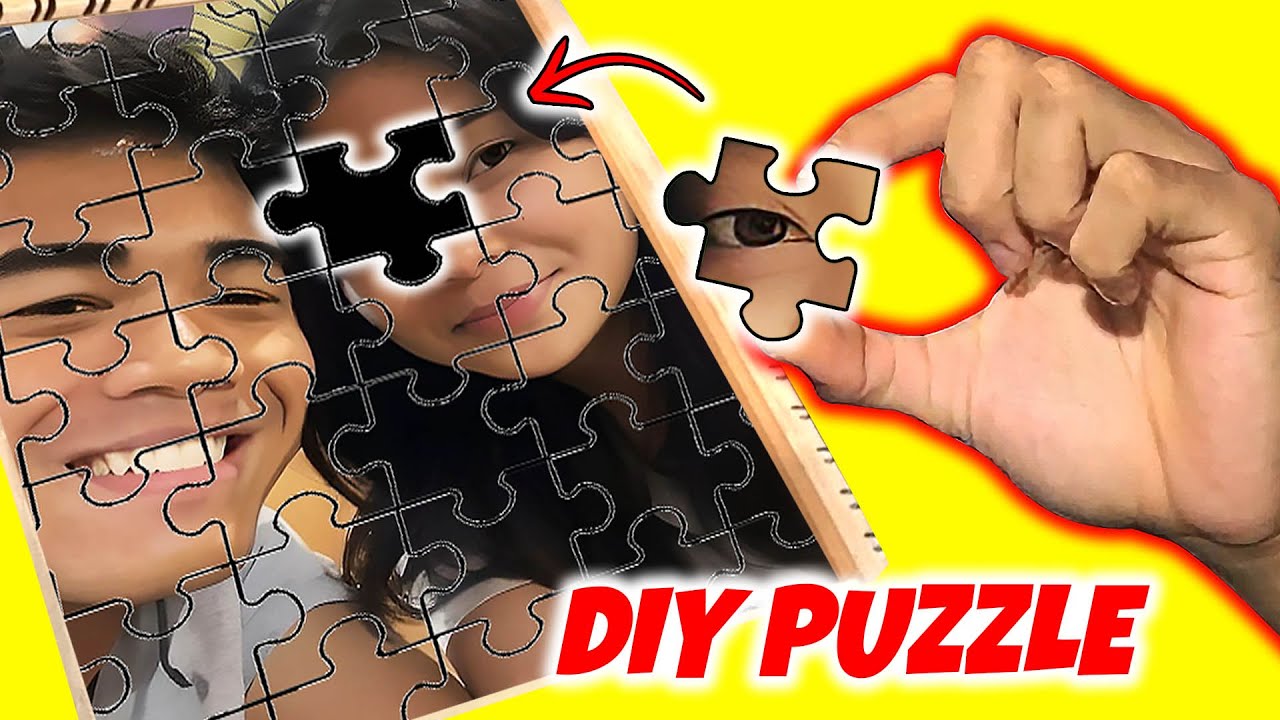 Make Jigsaw Puzzle with Your Own Photo (DIY Gift)