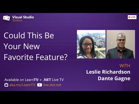 Visual Studio Toolbox Live - Could This Be Your New Favorite Editor Feature?