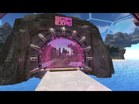 SciFi Expo in Second Life Region Tour