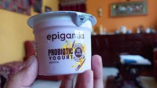 Epigamia Probiotic Yogurt Review||  TheSpongyPanda||