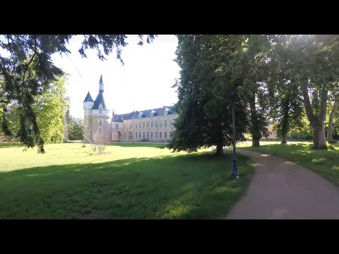 [4K] Walking in Les Marins, Châteauroux, Indre, FRANCE