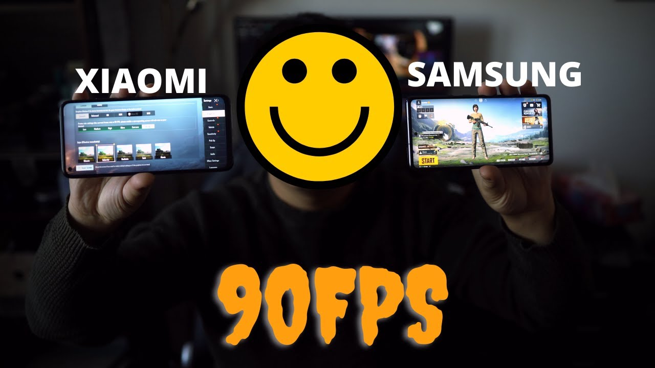 Samsung S20 FE vs Xiaomi Mi 10T (PRO)| Official 90 FPS vs forced 90 FPS