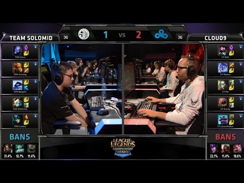 LCS 2014 NA Summer Playoffs Finals C9 - TSM Game 4 Highlights PAX