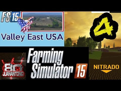 Farming Simulator 2015 Valley East USA map | parte 4 | Un poco de pasta y campo nuevo