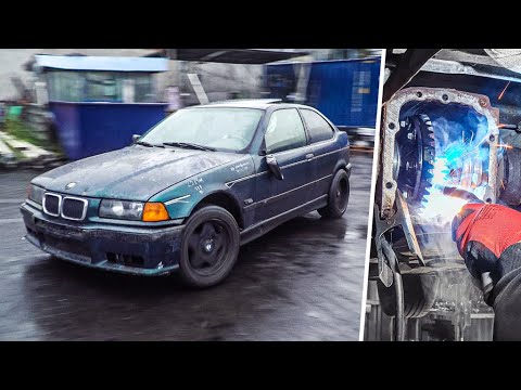 Spawanie Dyfra, Pierwsze Upalanie - Gruz Projekt - BMW E36 1.8IS 140Hp
