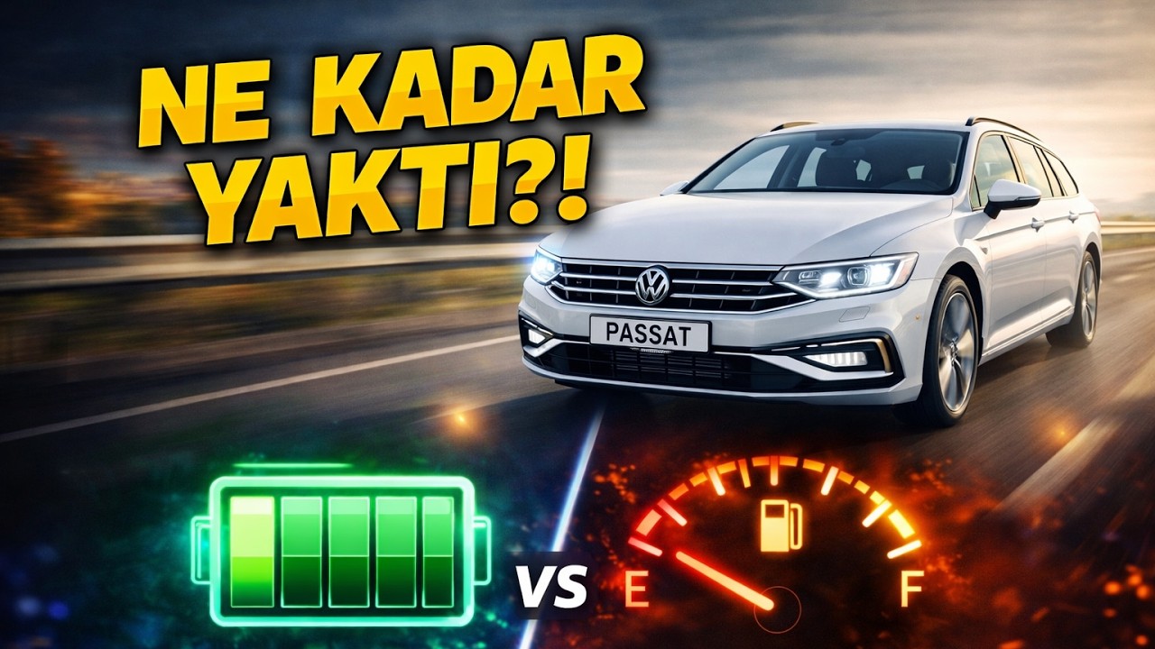 Şarjlı Passat Ne Kadar Tasarruf Sağlıyor? Denedim!