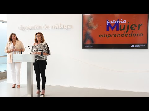 Presentación del I Premio Mujer Emprendedora de la Diputación de Málaga
