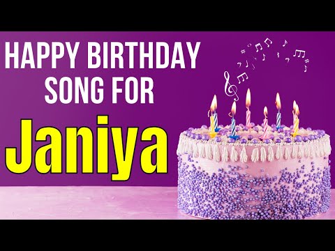 Happy Birthday Janiya Song | Birthday Song for Janiya | Happy Birthday Janiya Song Download