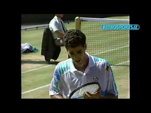 Pete Sampras vs Jim Courier - Wimbledon 1993 - Final - Super Extended Highlights