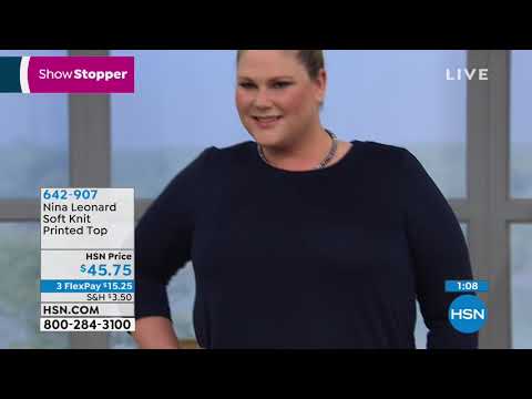 HSN | Nina Leonard Fashions 02.13.2019 - 11 PM