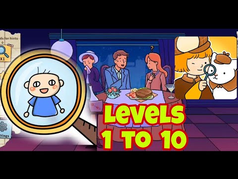 Find Out: Detective Mio Levels 1 2 3 4 5 6 7 8 9 10 Playthrough - YouTube