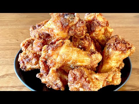 Best Korean Crispy fried chicken recipe/ Crunchy fried chicken #염지 #crunchykoreanfriedchicken #닭날개튀김