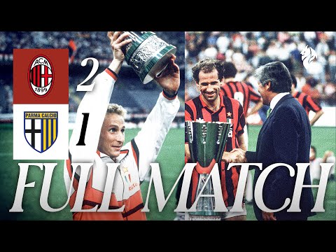 Van Basten-Massaro for the '92 Supercoppa win | AC Milan 2-1 Parma | Full Match
