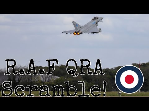 R.A.F QRA Scramble! ✈️🚀