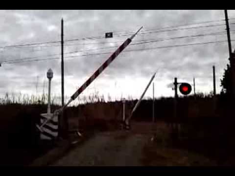 Passaggio a livello Gamalero (AL) - Apertura