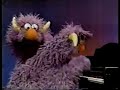 Classic Sesame Street Two Headed Monster Plays A Piano 1980