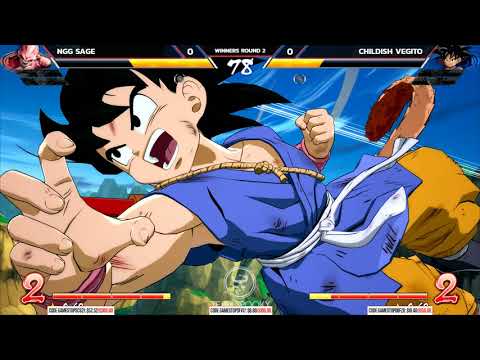 [DBFZ] Sage vs Childish Vegito  - NLBC 195