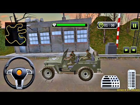 US Army Truck Driving Real Military Truck 3D - Offroad Truck Driving - Best Android Gameplay FHD