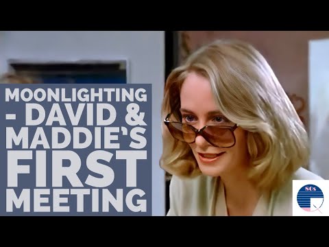 Moonlighting - David & Maddie's First Meeting