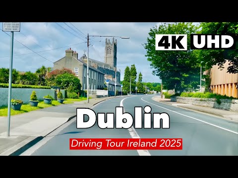 Dublin Ireland June 2025 | Blanch, Castleknock, Chapelizod, Clondalkin |4k Drive Dublin, uhd Dashcam