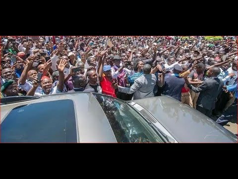 BREAKING NEWS: President Uhuru Kenyatta's motorcade involved in an accident; scores injured