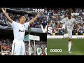 PRESENTATION OF RONALDO (75000) vs (50000)EDEN HAZARD FOR REAL MADRID 2009 vs 2019