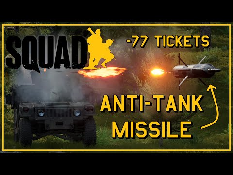 TOW HUMVEE causes DESTRUCTION on SKORPO | Squad Gameplay