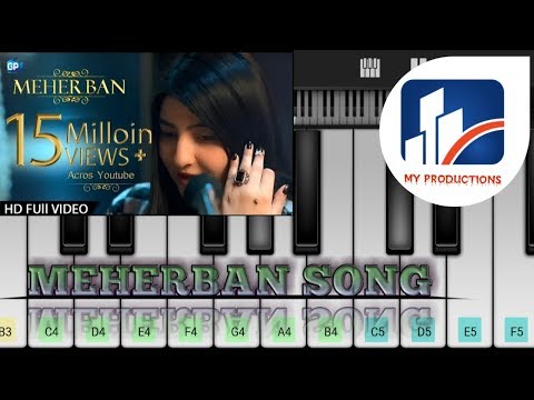 Gul panra Meherban Original Full HD Song - Gul Panra Song 2016 | piano tutorial | My Productions