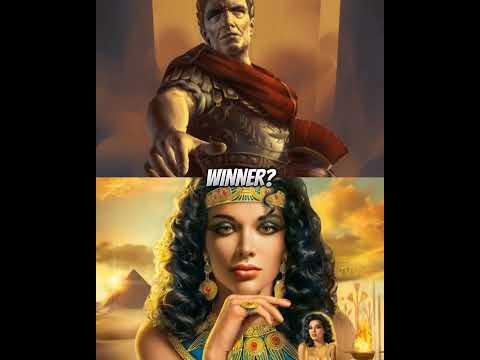 Julius Caesar vs Cleopatra and Augustus