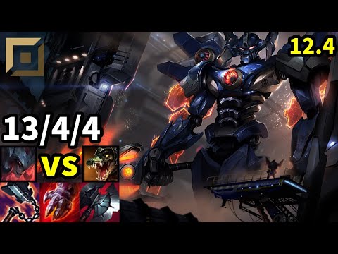 Aatrox Top vs Renekton - KR Master | Patch 12.4