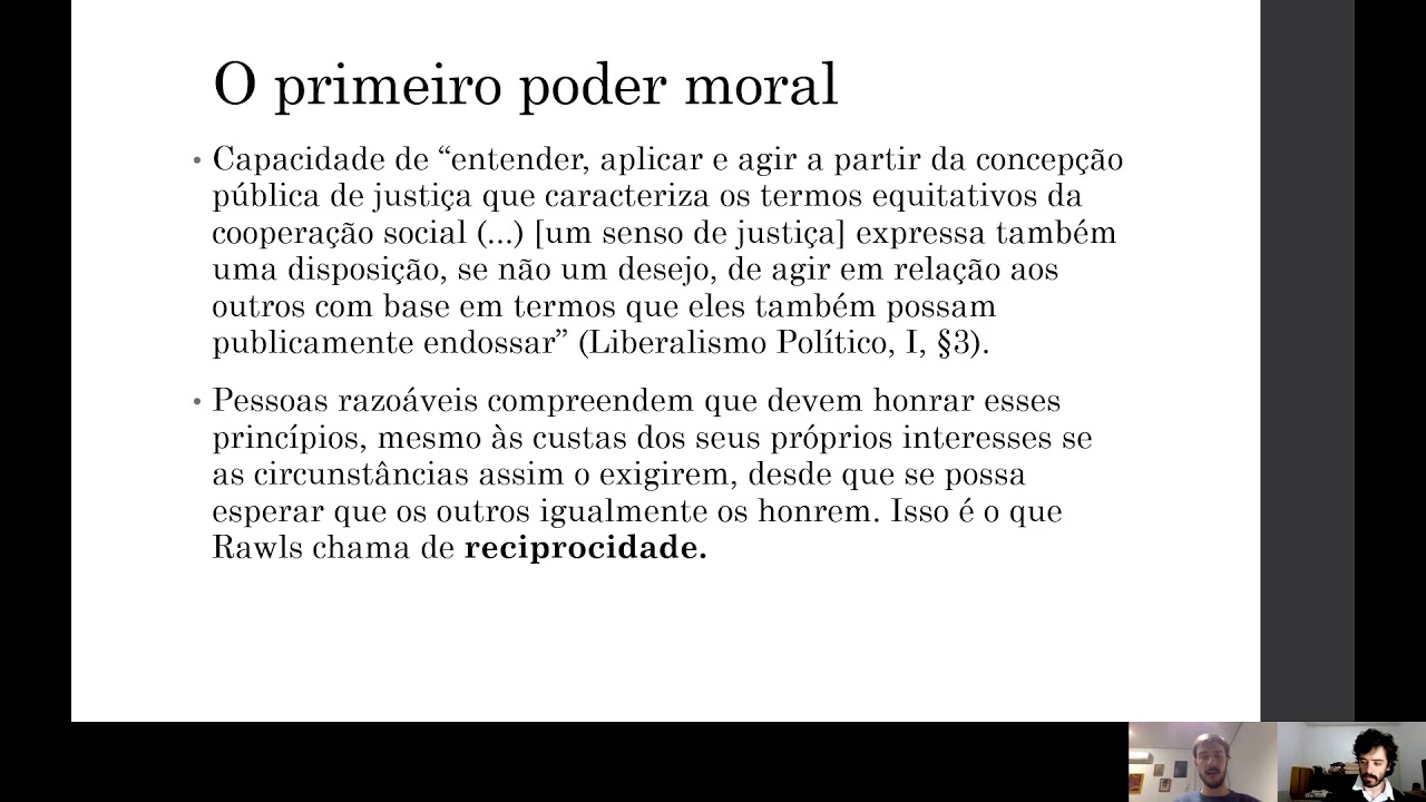 John Rawls parte 2 de 3 (Aula 13)