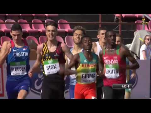 800m [M], KVALIFIKACIJE, Marino Bloudek - Svjetsko prvenstvo za juniore i juniorke 2018