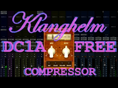 How to use Klanghelm DC1A FREE effortless character comp