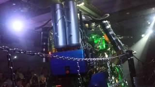 Tokyo Robot Restaurant Part 3- Fighting between 2 Giant robot