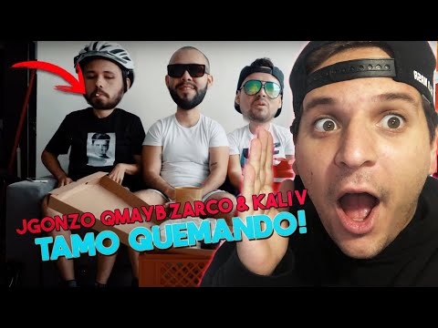 REACCION! TAMO QUEMANDO - JGONZO FT QMAYB, ZARCO & KALI V 🇧🇴¡ESTA CANCION PIDE REMIX! 😱