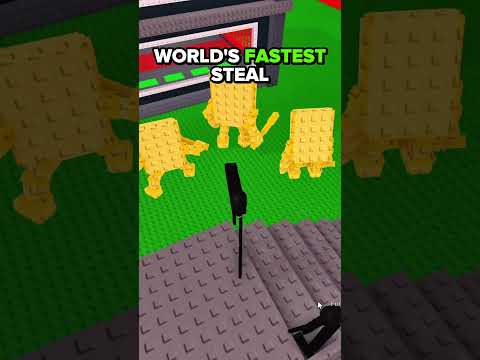 WORLD'S FASTEST STEAL ✅ #stealabrainrot #roblox