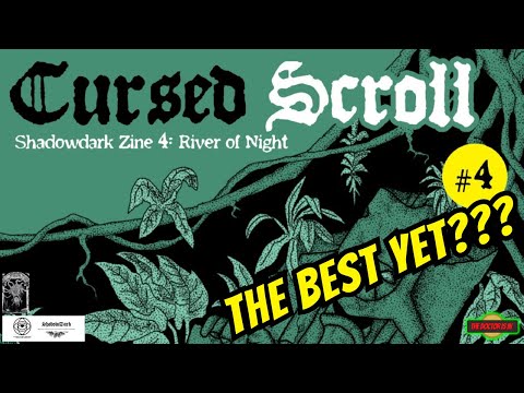 The River of Night Cursed Scroll 4 A Shadowdark RPG Zine | Is The Best So Far???
