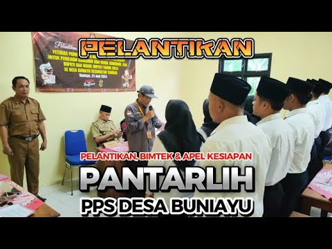 VIDEO PANTARLIH DESA BUNIAYU PILKADA 2024