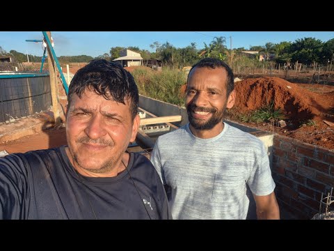 Estivemos um visitante no projeto do Diego em Goianira Goiás. 