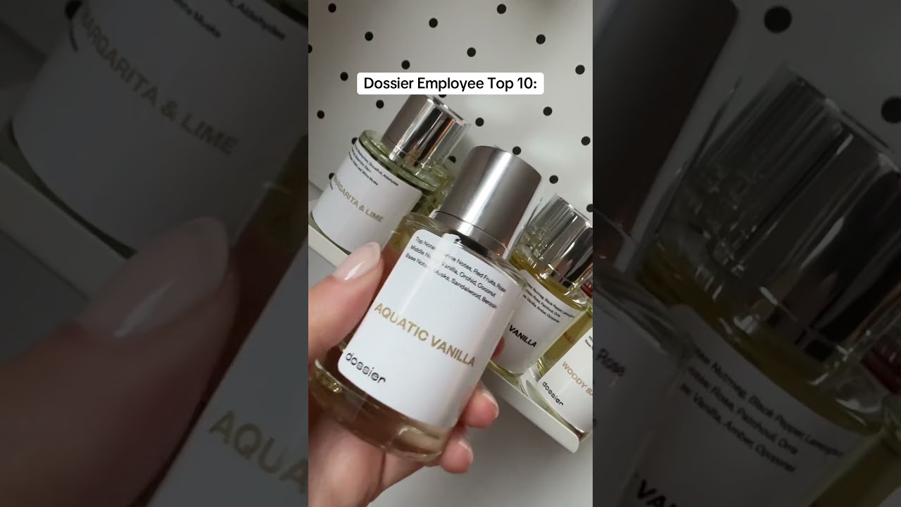 💞 Dossier Employee Top 10 Fragrances  #fragrance #muskcollection