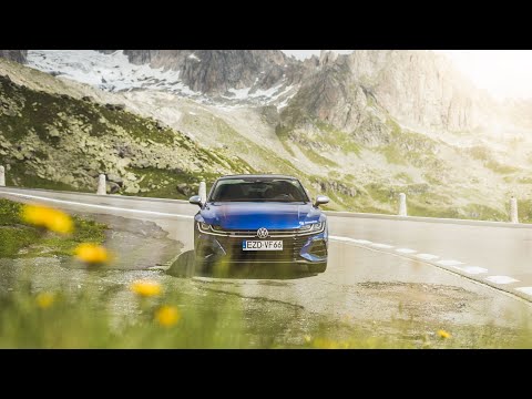 VOLKSWAGEN ARTEON R IN THE SWISS ALPS | 4K