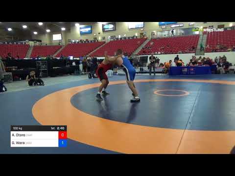 2018 Marine Corps US Open/Masters A Freestyle 100 RR Rnd 3 - Adam Otero (Unat) Vs. Garth Wara (Una