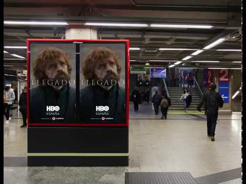 HBO announces Game of Thrones arrival at Metro de Madrid