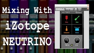 See what iZotope NEUTRINO can (or can't) do