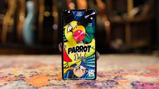 Video thumbnail for Caline G-Series Parrot Delay G-010 by TheSuperFunAwesomeHappyTimePedalShow