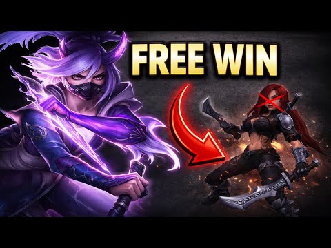 Akali HARD Counters Katarina | Win Lane Every Game