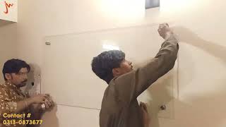 Office Notice Board Clear Glass I MobZee Interiors I Karachi - Pakistan