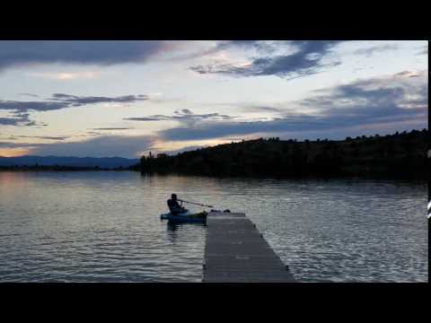 Limbo on kayaks, how low can you go (without falling in, haha)