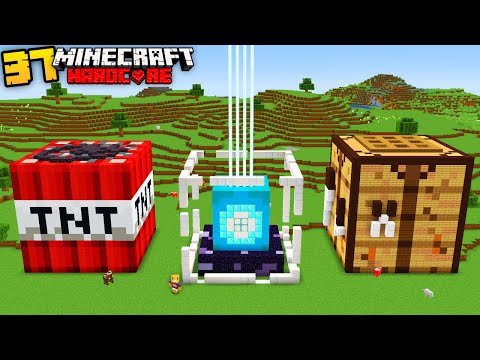 Building Giant Minecraft Items 10 Times Their Size!